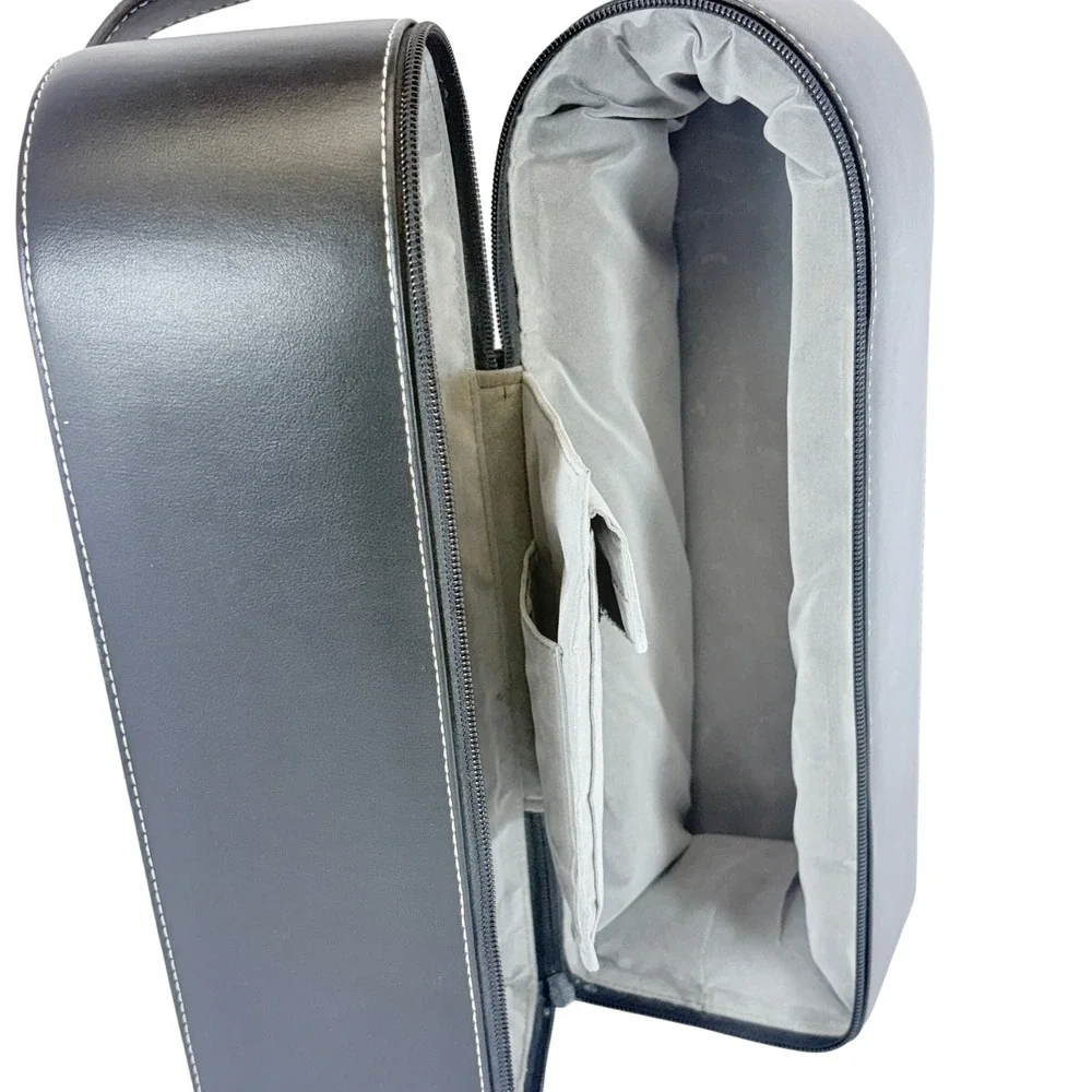 Martini & Rossi‎ Prosecco Double Wine Bottle Carrier Black Faux Leather